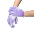 Diseño personalizado OEM ODM Guantes de fregar la ducha Guantes de baño exfoliante Mitten Dead Skin Cell Remover